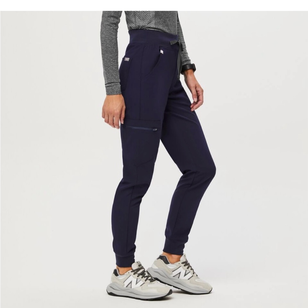 Navy Figs Zamora Jogger Scrub Pants Small Tall S/T